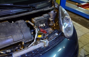 Замена сцепления робот Ситроен С1 (подробные фото)