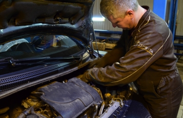 Замена сцепления робот Ситроен С1 (подробные фото)