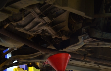 Слив масла из коробки робот Ситроен С1