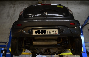 Замена сцепления робот Ситроен С1