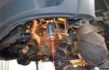 Установка коробки передач Ситроен Джампер