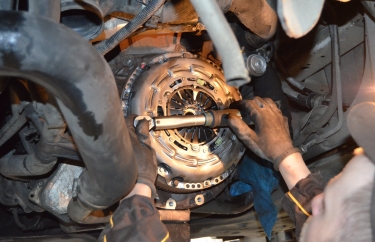 Установка корзины сцепления Ситроен Джампер