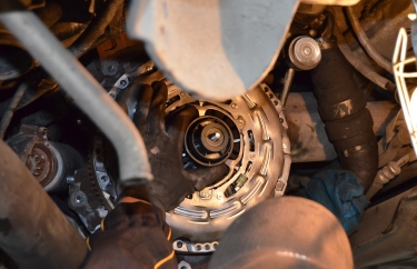 Установка корзины сцепления Ситроен Джампер