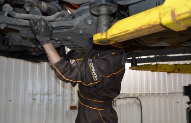 Снимаем коробку передач Ситроен Джампер