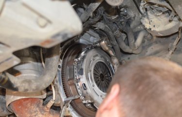 Замена сцепления робот Ситроен С5 (подробные фото)