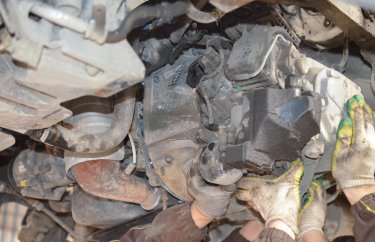 Снимаем роботизированную КПП Ситроен С5