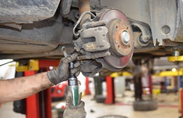 Разборка задних тормозов Ситроен С4