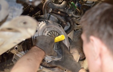 Установка нового сцепления Ситроен С4 Пикассо