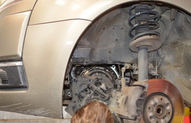 Замена сцепления робот Ситроен С4 Пикассо (подробные фото)