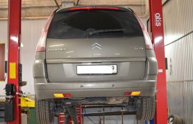 Замена сцепления робот Ситроен С4 Пикассо (подробные фото)