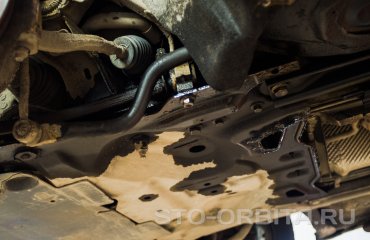 Замена рулевой рейки Ситроен С5 Х7 (подробные фото)