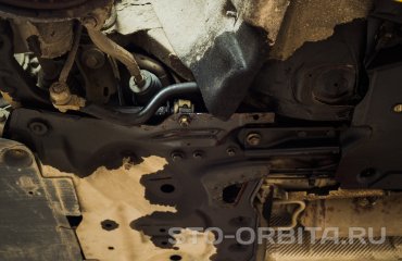 Замена рулевой рейки Ситроен С5 Х7 (подробные фото)