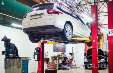 Замена рулевой рейки Ситроен С5 Х7 (подробные фото)