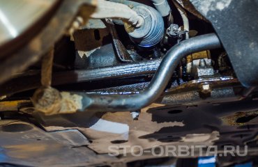 Замена рулевой рейки Ситроен С5 Х7 (подробные фото)