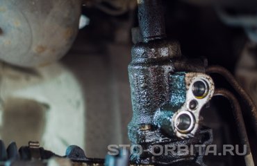 Замена рулевой рейки Ситроен С5 Х7 (подробные фото)