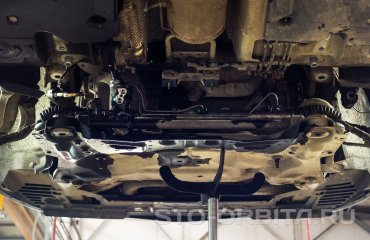 Замена рулевой рейки Ситроен С5 Х7 (подробные фото)