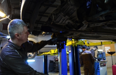 Подготовка к снятию коробки робот Ситроен С1